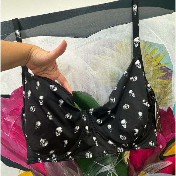 KillStar 4X Skull 💀 Bikini Bra - Picture 11 of 11
